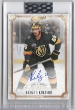 2021-22 Clear Cut Keegan Kolesar RC #C-KO Vegas Golden Knights Canvas Auto