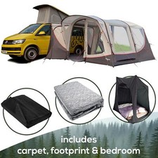 VANGO MAGRA AIR AWNING PACKAGE Incl FOOTPRINT CARPET BEDROOM CAMPERVAN DRIVEAWAY
