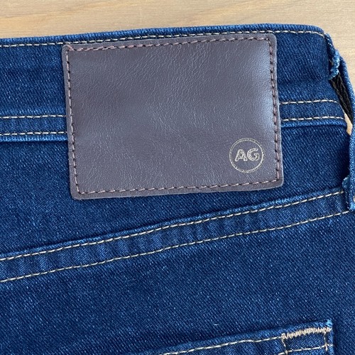 AG Adriano Goldschmied Everett Slim Straight Jeans Mens 40x32 Blue Denim Stretch - Picture 6 of 11