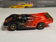 Tyco 49 Porsche 962 on 440x2 chassis HO Slot Car