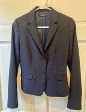 TAHARI Women's Blazer, Dark/Navy Blue, Size 4