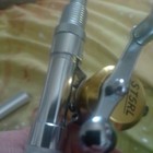 MICRO MINI Spinning Fishing Rod W/ Reel, Aluminum Alloy SHAPED LIKE WRITING PEN  — photo 4