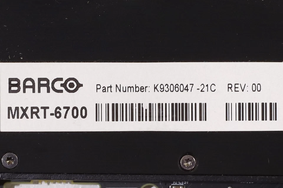 Barco MXRT-6700 8GB GDDR5 256BIT PCIe x16 Graphics Card P/N: K9306047-21C Tested - Image 4 of 4