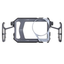 Universal Aluminum Phone Cage Video Rig Kit Stabilizer with Handles  67mm Th...