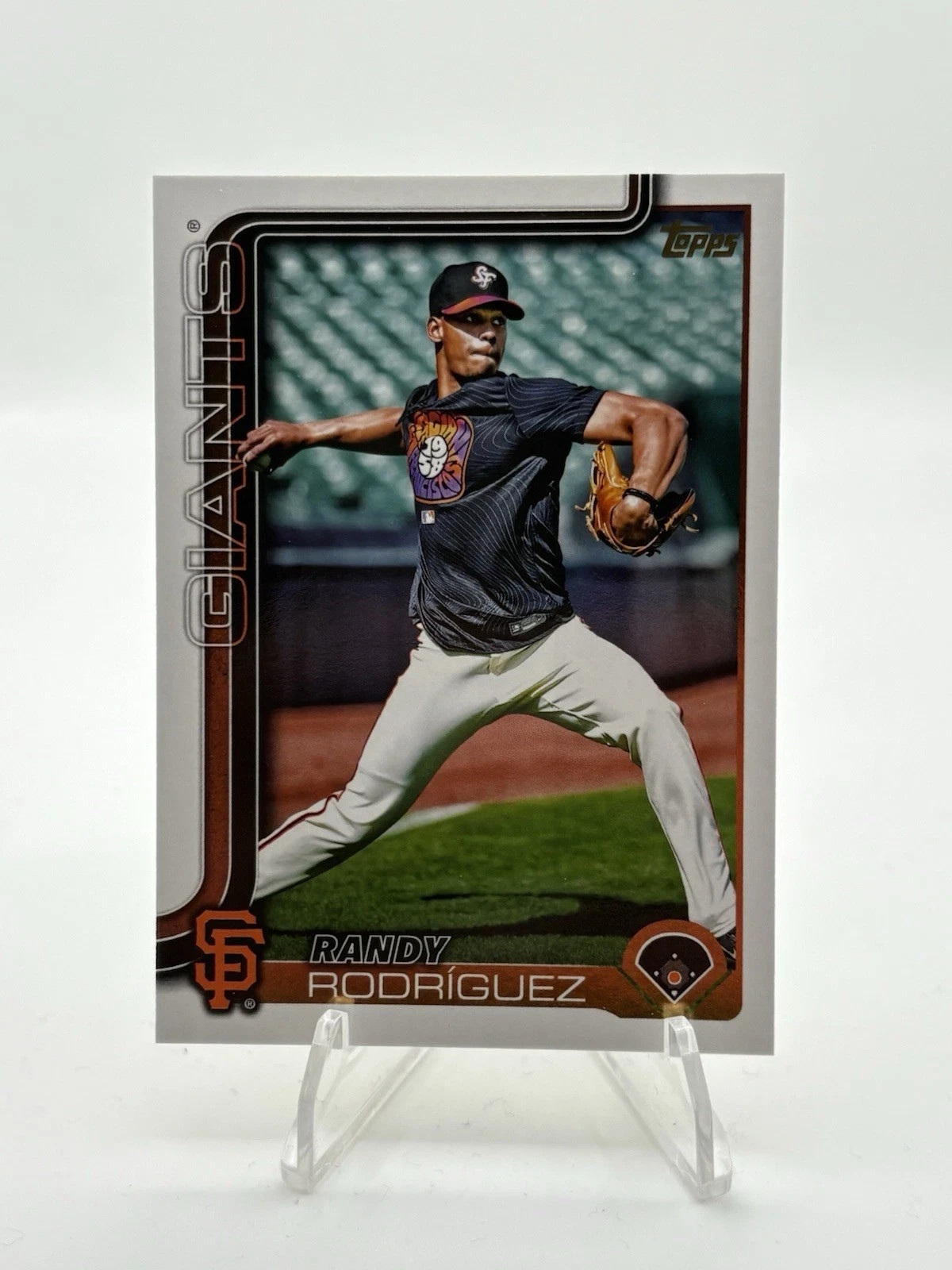 Randy Rodriguez 2025 Topps Update #US240 Golden Mirror Variation SP Giants