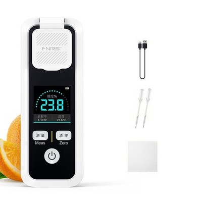 FNIRSI JBM-10 0%-32% Brix Refractometer Digital Sugar Meter 1.54'' IPS Screen my2