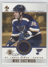 2001-02 Pacific Private Stock Game-Used Gear Mike Eastwood #87 0q4