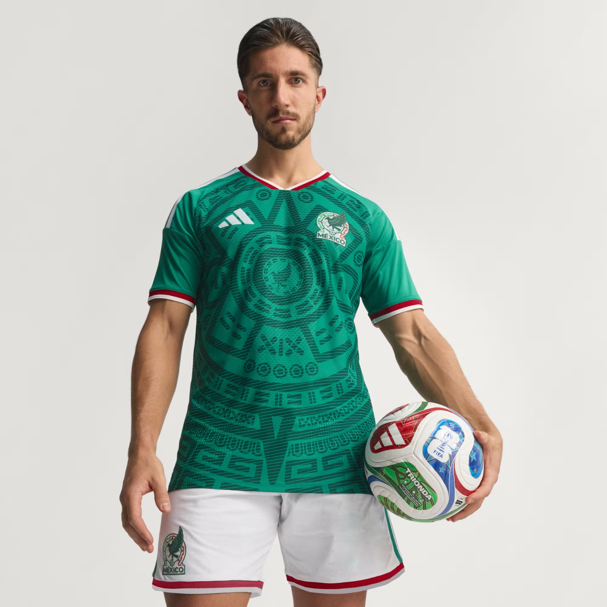 Adidas Mexico 26 Home Authentic Player Jersey 2026 Men's Authentic