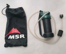 MSR MiniWorks Portable Pump Action Water Filter Camping Backpacking Hiking