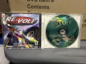 Tee Off (Sega Dreamcast, 2000) COMPLETE WITH MANUAL!