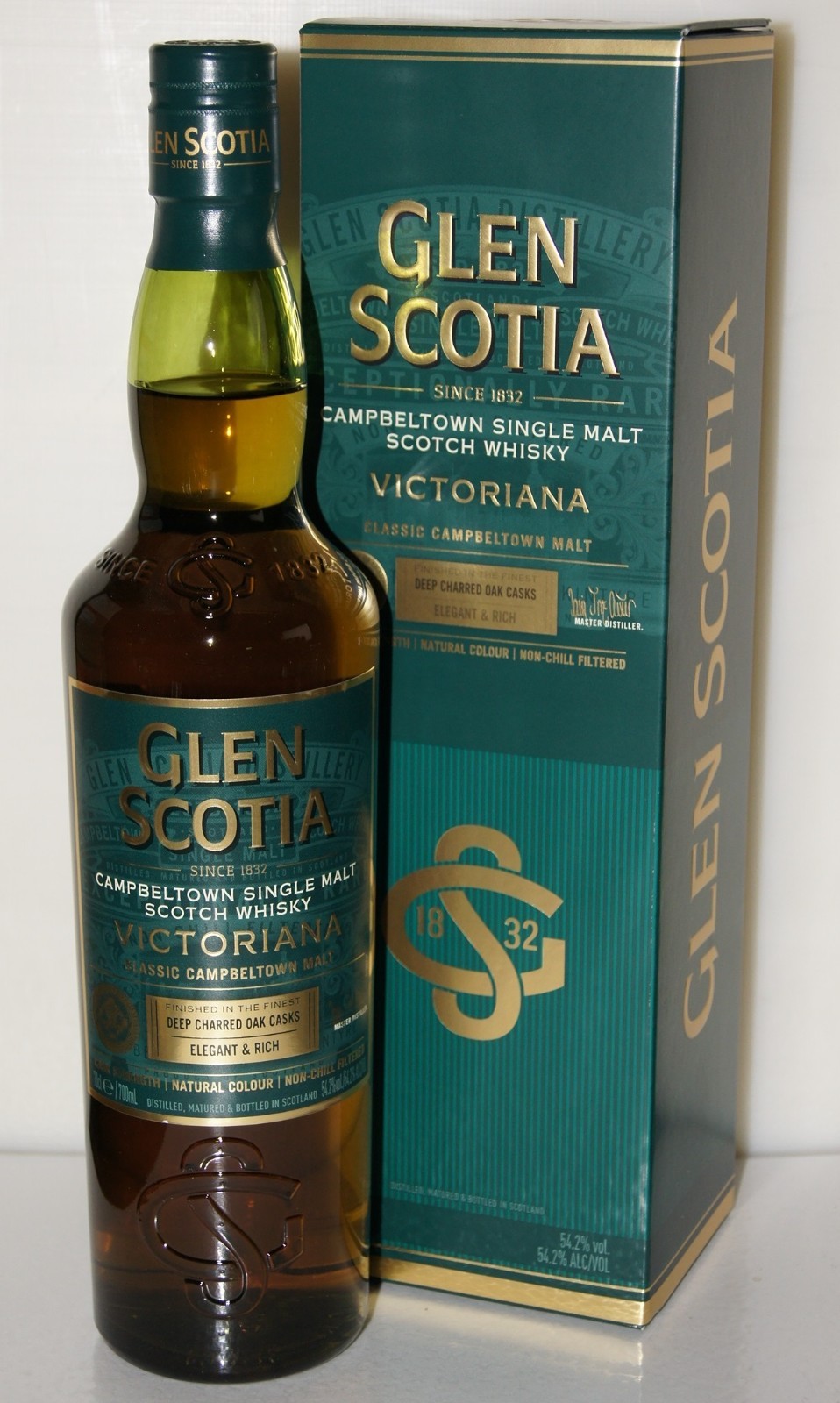 Glen Scotia Victoriana 54,2% CS small batch Bourbon + PX bottled 27.3.2025  0.7L product image