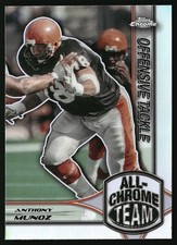 2024 Anthony Munoz - #ACT-10 All-Chrome Team Refractor - Cincinnati Bengals b37