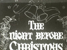 8mm Film 1948 The Night Before Christmas 1940s Castle Films Santa Claus St Nick