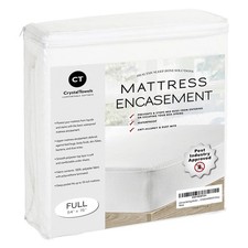 Ultimate Zippered Mattress Protector Full Size Waterproof Bed Cover