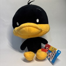 Used W/Tags Plush Daffy Duck Chibi Looney Tunes Warner Bros. Toy Factory 10in.