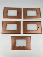 5 Malibu Landscape Antique Copper Finish Face...