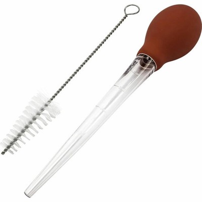 Westmark Bratensaftspritze grosse Pipette Kunststoff inkl. Reinigungsbürste