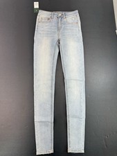 Women  s Wild Fable High Rise Skinny Jeans Light Wash 00 Long Stretch NWT