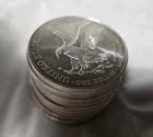 Lot of 10 - 2024 American Silver Eagle $1 Coin 1 oz .999 Fine Silver BU