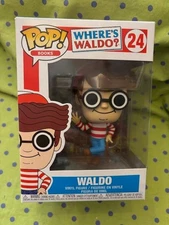 Funko Pop! Books Where's Waldo Vinyl Figure #24 New Free Shipping