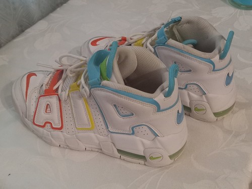 Boys White NIKE High Top Size 6 - Picture 7 of 8