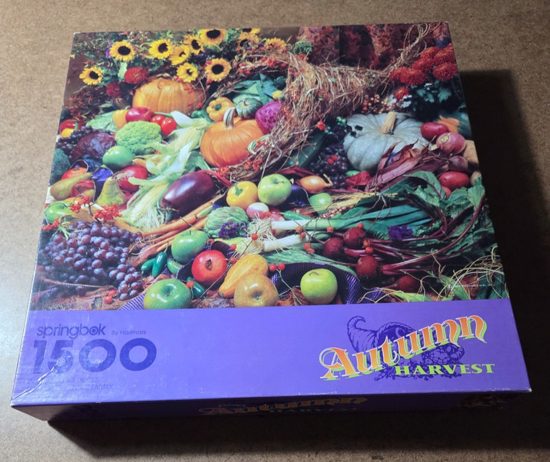 Springbok 1500 Piece Puzzle - Autumn Harvest