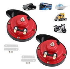 Train Horns for Trucks 300DB Loud Snail Horn,12V Waterproof Horns Kit Super L...