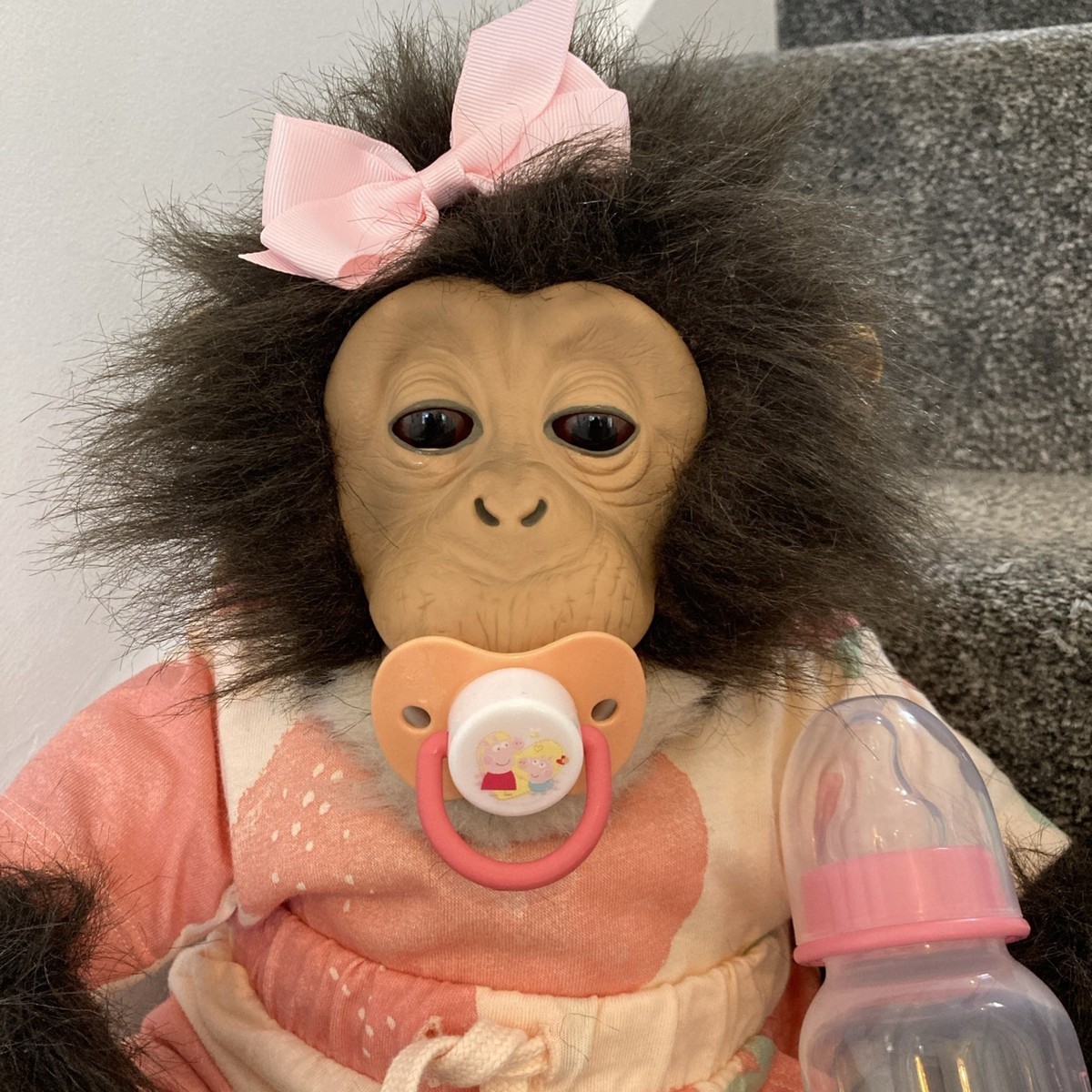 💖🐒ADORABLE FURREAL MONKEY DOLL “MAYA” NOT WORKING SO JUST A PLAY - Main Image