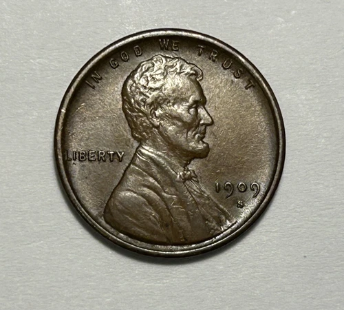 1909 S VDB LINCOLN CENT AU-UNC