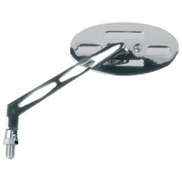Universeller Linker RüCkspiegel V Parts Custom Oval FüR Motorrad Ersatzteile