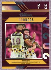 2025 NRL TRADERS SEASON TO REMEMBER CARD - [BRISBANE BRONCOS] - SR01 Jock MADDEN