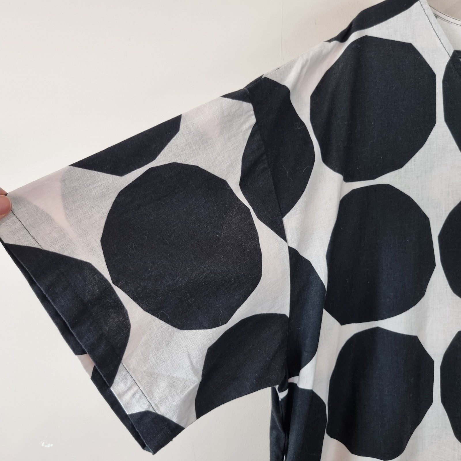 Marimekko Uniqlo Linen Cotton  Pockets Lagenlook Dress New Without Tags Small thumbnail 2