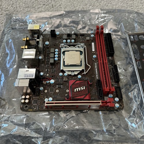 For MSI H270I GAMING PRO AC LGA1151 DDR4 Mini-ITX Motherboard W/ i5-7600K - Afbeelding 2 van 8