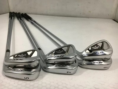 Callaway Apex 2021 Eisensatz 5-9, Pw 6tlg Flex Stiff N.S.PRO ZELOS 8 Stahl