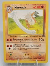 Marowak 39/64 Uncommon Jungle Pokemon Unlimited Near Mint