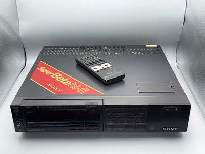 Videorecorder ''Sony Betamax: SuperBeta HiFi SL-HF950ES'' m. Fernbedienung, TOP !!