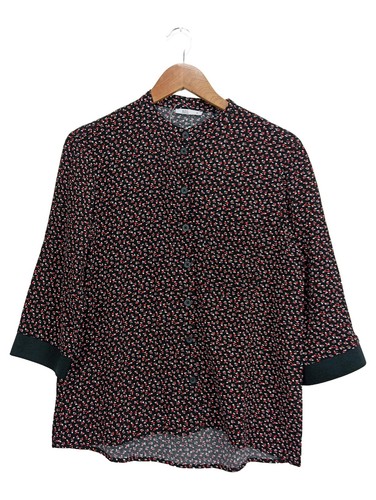 Chemisier fleurs manches larges papillons - Vêtements