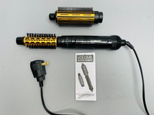 CONAIR Volume Series Hot Air Styling Brush 1.5" Curling Brush 1" Bristle Brush