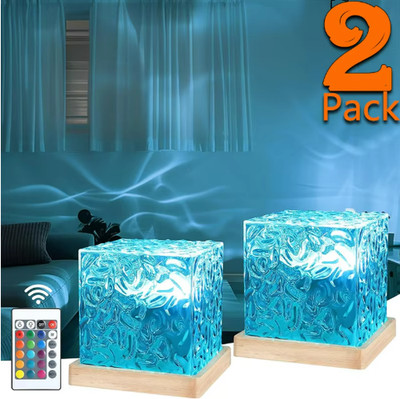 Ocean Wave Projector Light 16 Color Aurora Lamp