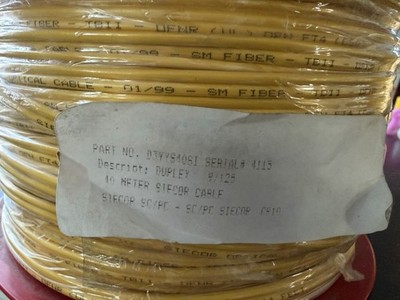 Siecor Optical Cable TBII - DFNR (UL) DFN FT4 SC/SC single-mode Duplex 9/125 40m