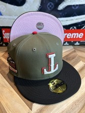 New Era Prociety Upside Texas Rangers Cactus Jack Olive Pink Uv 7 3/8