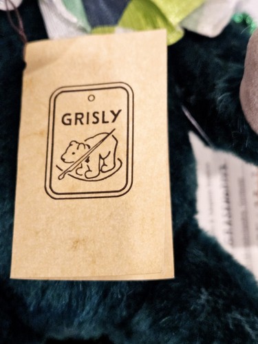Rare Grisly Teddy Bear Gerry Grasshopper–Limited Edition 223/333, Mohair Germany - Picture 6 of 13