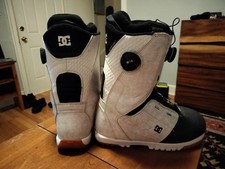 DC Men's Control Snowboard Boots Sz 10 Double Boa*Pre-owned*Free shipping