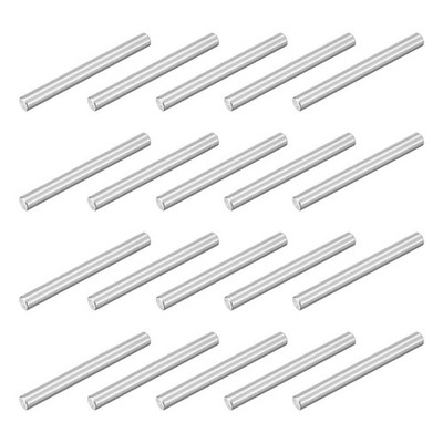 40Pcs M4x40mm 304 Stainless Steel Dowel Pin, Cylindrical Shelf Support Peg Pin