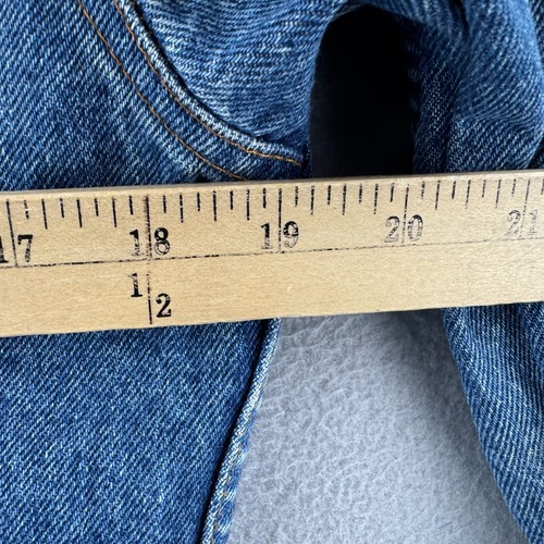 Vintage Levis Jacket Mens 38 Small Denim Trucker Type 3 80s Made in USA by Levi's, Size S, $35.99 - Photo 13