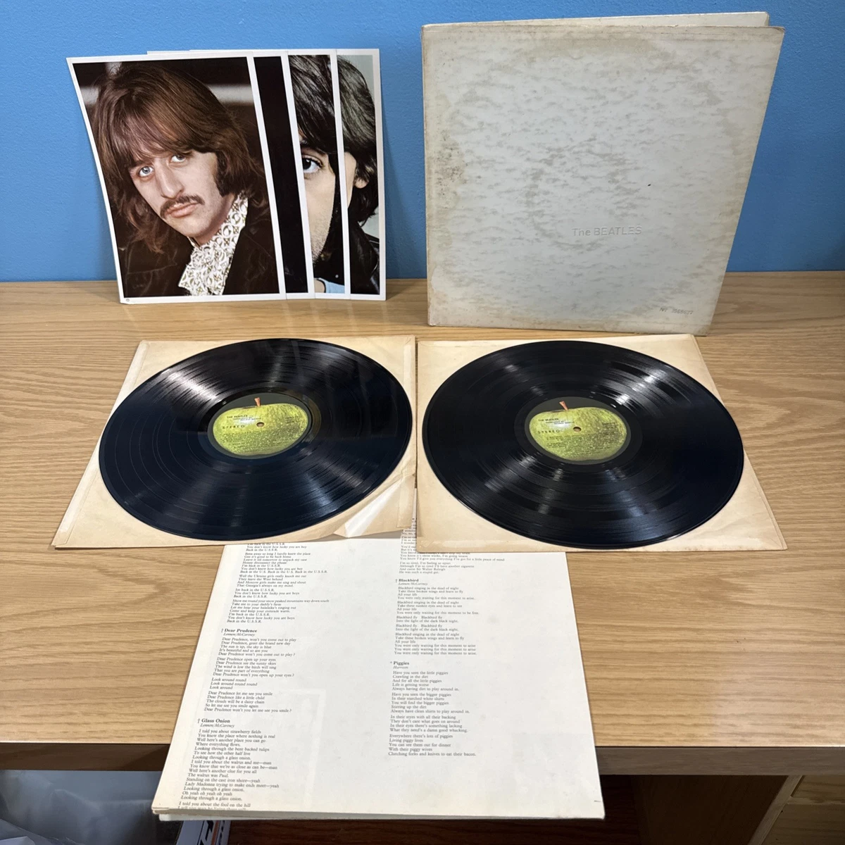 The Beatles Numbered 33 RPM Speed Vinyl Records for sale | eBay