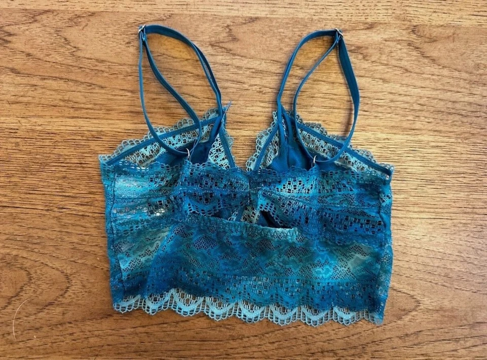SOMA Intimates Azul Ombre MEDIANO Abrazable Encantador Encaje Bralette NUEVO Foto 2 de 2