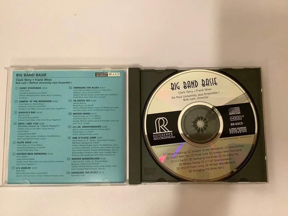 Big Band Basie CD 1995 Prof Johnson HDCD Jazz Reference Recordings HIFI NM OH - Image 2 of 4