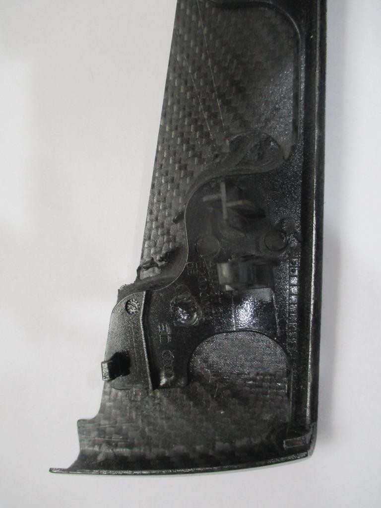 2018 Audi R8 Interior Left Dash Trim Piece Carbon Fiber 4S1 857 211 D *DAMAGED