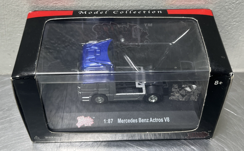 MALIBU COLLECTION HO Scale 1:87 Mercedes Benz Actros V8 Blue #6400 NIB - Picture 2 of 3